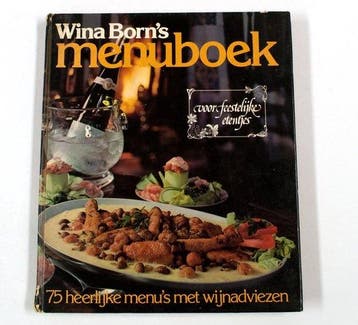 Wina 's menuboek voor feestelijke etentjes - Born, Boeken, Verzenden, Nieuw