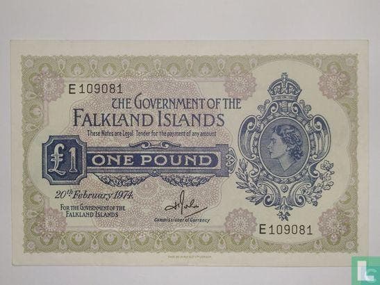 Falkland Islands - British Overseas Territories - Falklan..., Postzegels en Munten, Bankbiljetten | Amerika, Los biljet, Verzenden