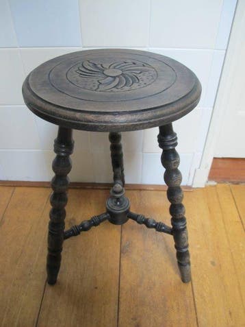 Table dappoint - Table dappoint noire Bobbin ancienne