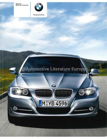 2008 BMW 3 SERIE SEDAN BROCHURE DUITS, Ophalen of Verzenden