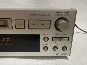Onkyo - MD-105TX Midi-Sized Stereo Recorder Minidisc deck
