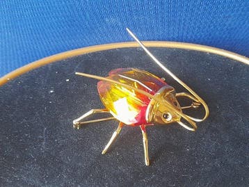 Swarovski - Beeldje - Amazar - Fire Opal - Large - Kristal