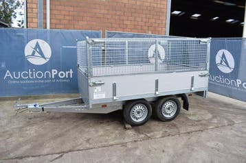 Veiling: Aanhangwagen BW Trailers 750kg 250x150x100cm Nieuw, Ophalen