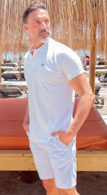Witte polo korte mouwen, Kleding | Heren, Polo's, Ophalen of Verzenden, Nieuw