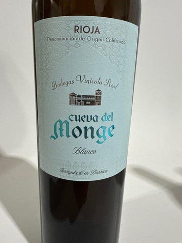2021 Bodegas Vinícola Real, Cueva Del Monge Blanco - Rioja, Nieuw