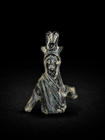 Oud-Romeins, Keizerrijk Brons Een deel van een figuur van