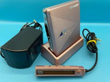 Sharp - MD-DS5 Draagbare minidisc-speler, Nieuw