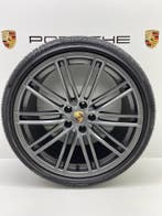 Porsche Cayenne E3 22 Turbo IV Titanium met banden (7-8mm), Ophalen, Gebruikt, Banden en Velgen, Overige maten