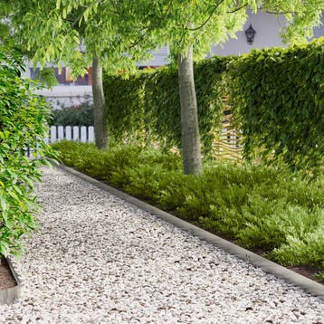 vidaXL Gazonrand 50 st 100 x 12 cm Staal Zilverkleurig, Verzenden, Nieuw