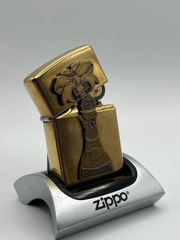 Zippo - Barrett-Smythe Champagne Pop - Solid Brass / Brass