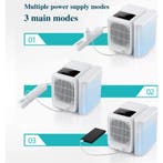 Draagbare Air Conditoner Ventilator - Mini USB Luchtkoeler -, Verzenden, Nieuw