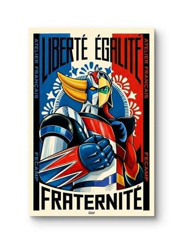 Dominique Kleiner - Goldorak – « Liberté, Égalité,, Antiek en Kunst