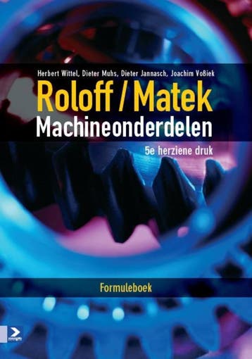 Roloff/Matek Machineonderdelen 9789039526453 Herbert Wittel, Boeken, Verzenden, Gelezen, Herbert Wittel