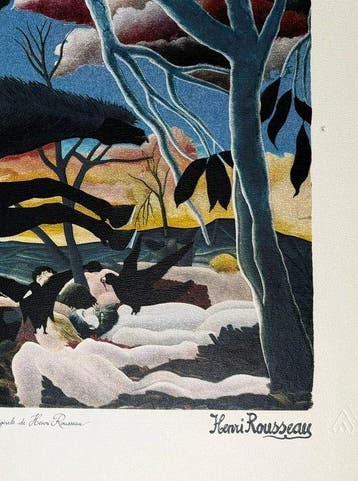 Henri Rousseau (1844 - 1910) - La Guerre