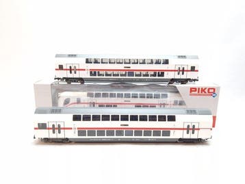 Piko H0 - 58800 - Modeltrein personenwagen (3) - 3x IC, Hobby en Vrije tijd, Nieuw