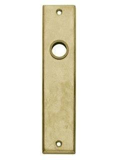 Intersteel Renovatie kortschild blind messing getrommeld, Bricolage & Construction, Fenêtres & Moustiquaires, Enlèvement ou Envoi