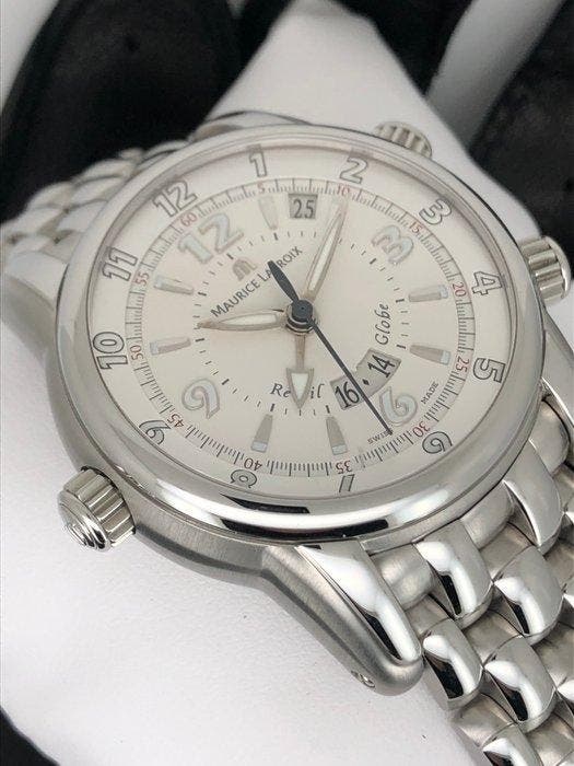 Maurice Lacroix - Masterpiece Réveil Globe Automatic -, Bijoux, Sacs & Beauté, Montres | Hommes