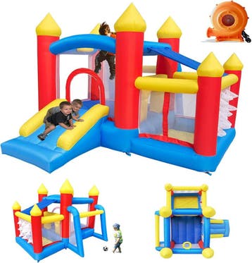Springkasteel 312cm | -35% Retour deal | Pak je kans, Verzenden