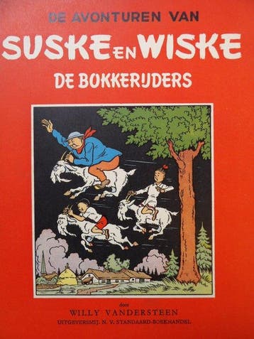 Suske en Wiske 26 - (RV) Rode reeks Vlaams - De Bokkerijders, Boeken, Nieuw