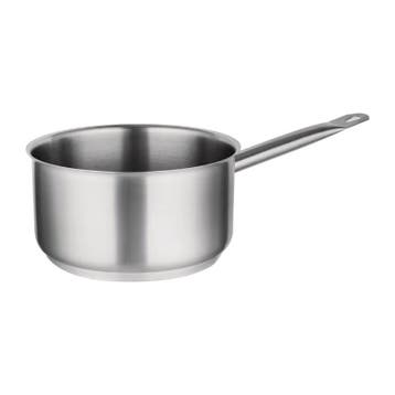 Steelpan | RVS/Aluminium | 1.5L | Div. Warmtebronnen |, Verzenden