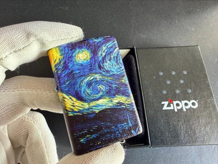 Zippo - La noche estrellada - Zonder minimumprijs -, Collections, Articles de fumeurs, Briquets & Boîtes d'allumettes