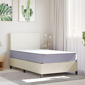 vidaXL Schuimmatras middelzacht 120x200 cm, Verzenden, Nieuw