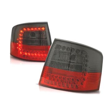 FEUX ARRIÈRE AUDI A6 C4 AVANT 97-04 LED ROUGE FUMÉ, Auto-onderdelen, Verzenden, Nieuw