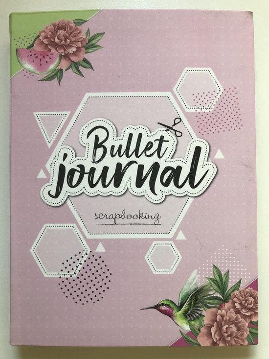 Bullet journal scrapbooking - boek, Boeken, Overige Boeken, Verzenden