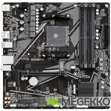 Gigabyte B550M K, Verzenden, Nieuw