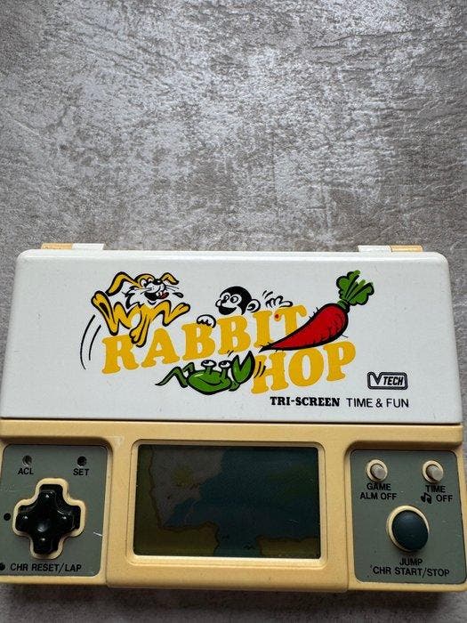 Laser (V-Tech) - Tri-screen - Rabbit Hop - Handheld gaming, Games en Spelcomputers, Spelcomputers | Overige Accessoires
