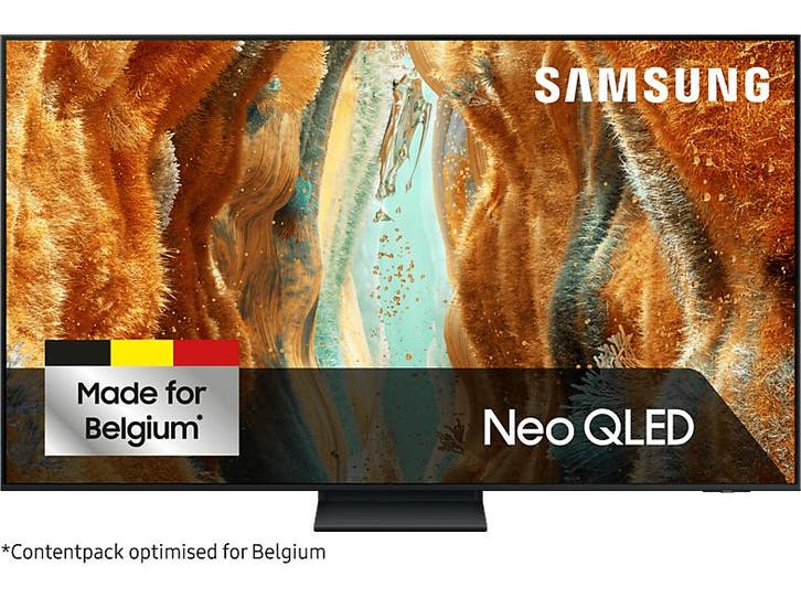 Samsung -  85 Neo Qled 4k Tv Qn74f Mini Led (2025) - Zwart, Audio, Tv en Foto, Televisies, 100 cm of meer, 100 cm of meer, Nieuw