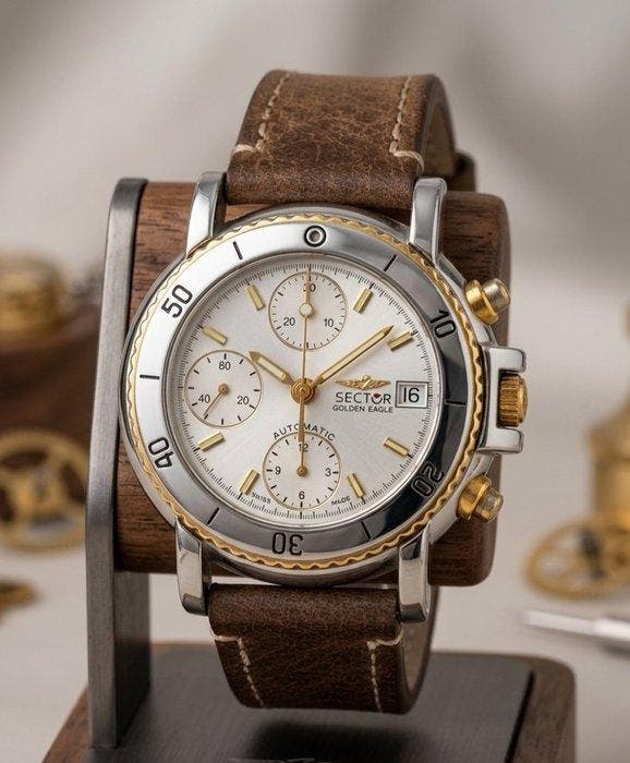 Sector - Golden Eagle Swiss Chronograph Automatic - Homme -, Bijoux, Sacs & Beauté, Montres | Hommes