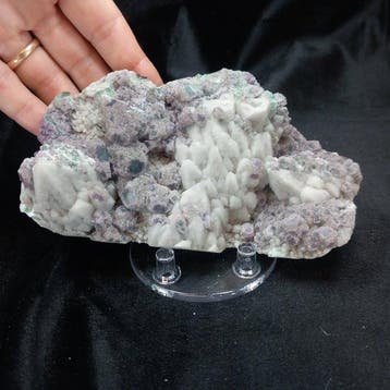 Quartz ananas avec fluorite Spécimen - Hauteur : 15 cm -
