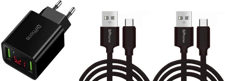 DrPhone PSX - Oplaadset- Geschikt Voor PS5 - 2x 3 Meter, Consoles de jeu & Jeux vidéo, Consoles de jeu | Accessoires Autre, Envoi