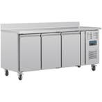 Koelwerkbank | U-SERIE | Energiezuinig | 417L | 3 Deuren, Verzenden