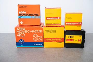 Kodachrome & Moviechrome 8mm Pellicule vierge