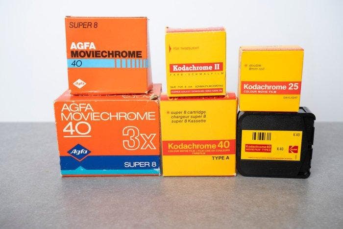 Kodachrome & Moviechrome 8mm Pellicule vierge, Collections, Appareils photo & Matériel cinématographique