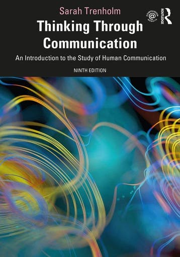 Thinking Through Communication: An Introduction to the Study, Verzenden, Gelezen, Sarah Trenholm