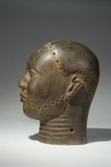 Een bronzen hoofd - Hoera! - Benin - Nigeria