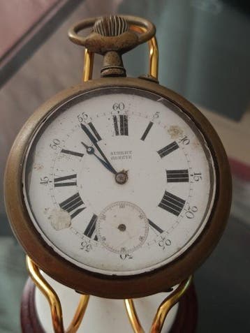 AUBERT Geneve  Ancre de precision ÉGALITÉ  F. HAUSER -