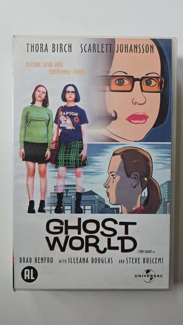 GHOST WORLD (EX RENTAL) (VHS), Cd's en Dvd's, Gebruikt