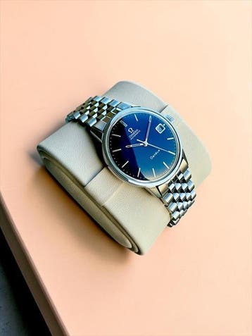 Omega - Seamaster - Geneve - Deep Navy Blue Dial - Zonder, Nieuw