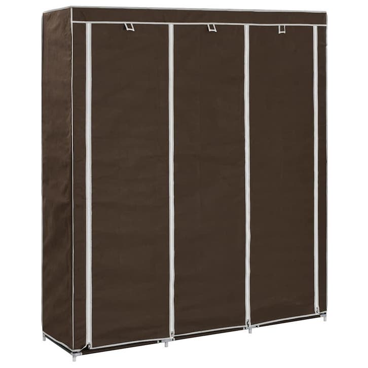 vidaXL Kledingkast met vakken en stangen 150x45x175 cm stof, Huis en Inrichting, Kasten | Kleerkasten, Nieuw, Verzenden