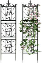 2x Klimrek Zwart | Tweede Kansje | OP = OP (plantensteun), Tuin en Terras, Verzenden, Zo goed als nieuw