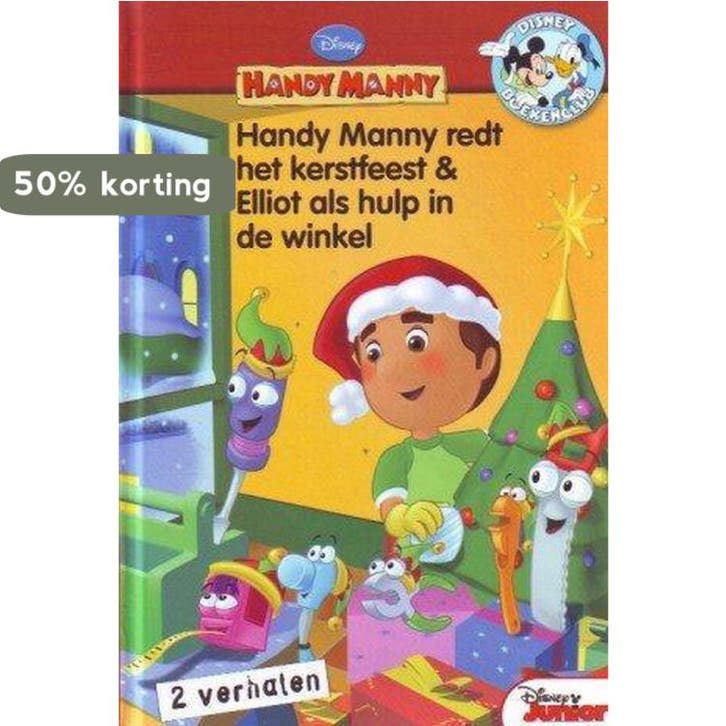 Handy Manny redt het kerstfeest & Elliot als hulp in de, Boeken, Stripverhalen, Gelezen, Verzenden