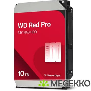 WD HDD 3.5  10TB S-ATA3 512MB WD103KFBX Red Pro, Computers en Software, Harde schijven, Verzenden, Nieuw
