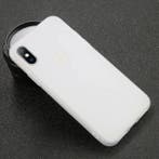iPhone XR Ultraslim Silicone Hoesje TPU Case Cover Wit, Telecommunicatie, Verzenden, Nieuw