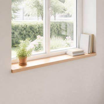 vidaXL Raamprofielen 2 st Naturel 160 x 15 x 2 cm Massief, Verzenden, Nieuw