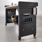 Datona Werkbank PRO met eiken werkblad en legbord, Ophalen of Verzenden, Nieuw