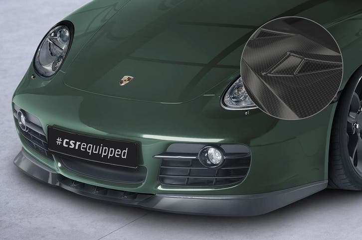 Cup spoilerlip met ABE voor Porsche 987c Cayman CSL609-C, Auto-onderdelen, Carrosserie, Nieuw, Verzenden